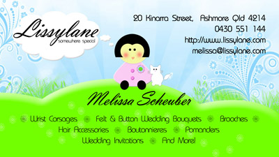 Sneek Peak at the New Lissylane Business Cards Business Cards