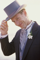 groom in wedding suit