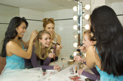 bridal party makeup