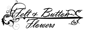 Felt and Button Flowers